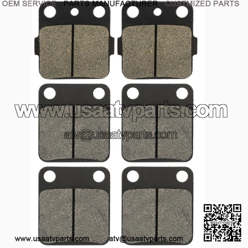 Brake Pads for Raptor 350 YFM350 2004-2013 Front Rear Brakes