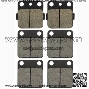 Brake Pads for Banshee 350 YFZ350 1990-2006 Front Rear Brakes