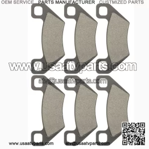 Front Rear Brake Pads for Arctic Cat 400 Man Auto Le 4X4 2005-2008