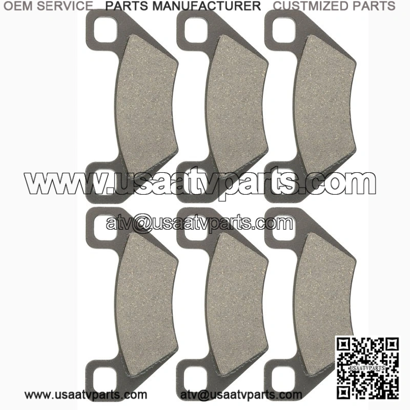 Front Rear Brake Pads for Arctic Cat 400 Man Auto Le 4X4 2005-2008