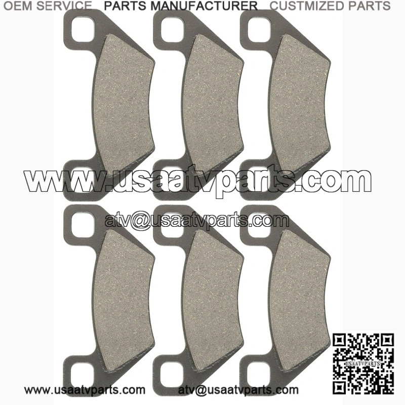 Front Rear Brake Pads for Arctic Cat 650 TRV H1 Auto Plus LE Multirider 4X4 2007