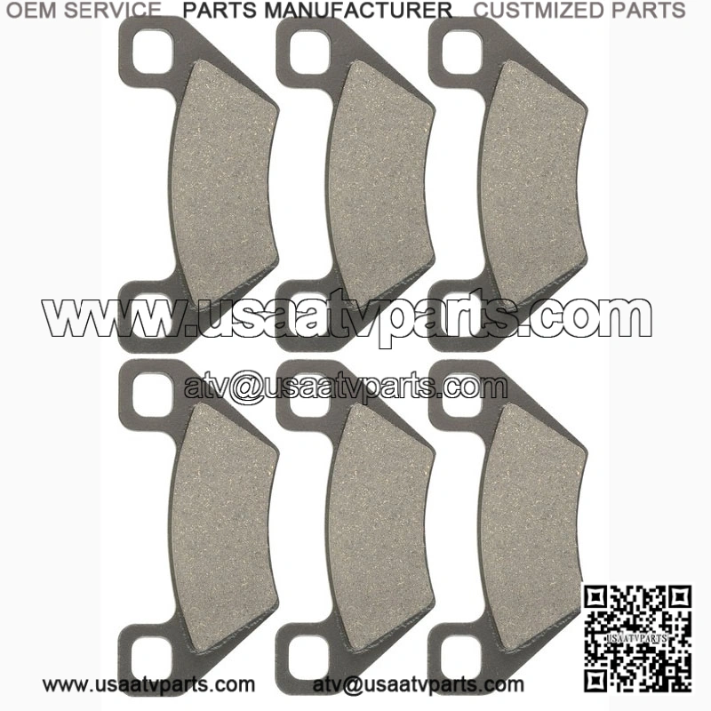 Front Rear Brake Pads for Arctic Cat Mud Pro 650 4X4 H1 2010 / 4X4 2010 2011