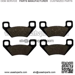 Front Brake Pads 09 fits Arctic Cat 650 H1 TRV 4x4 Auto 2009