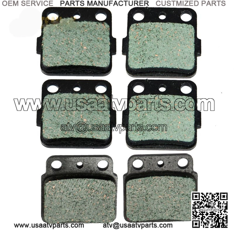Front Rear High Performance Brake Pads For Arctic Cat DVX 400 Sport 2004-2008