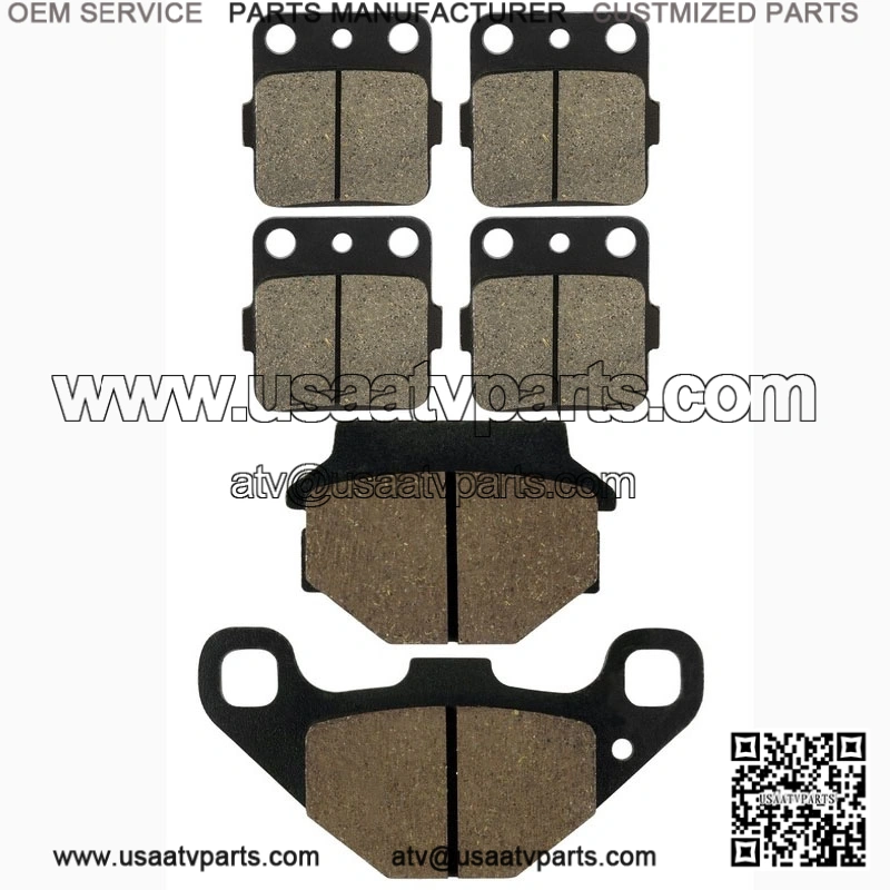 Front & Rear Brake Pads for Suzuki LT-F500F LTF500F Vinson 500 4WD 2004-2008