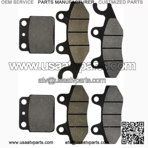 Front & Rear Brake Pads for Suzuki LTR450 LT-R450 Quadracer 450 2006-2014