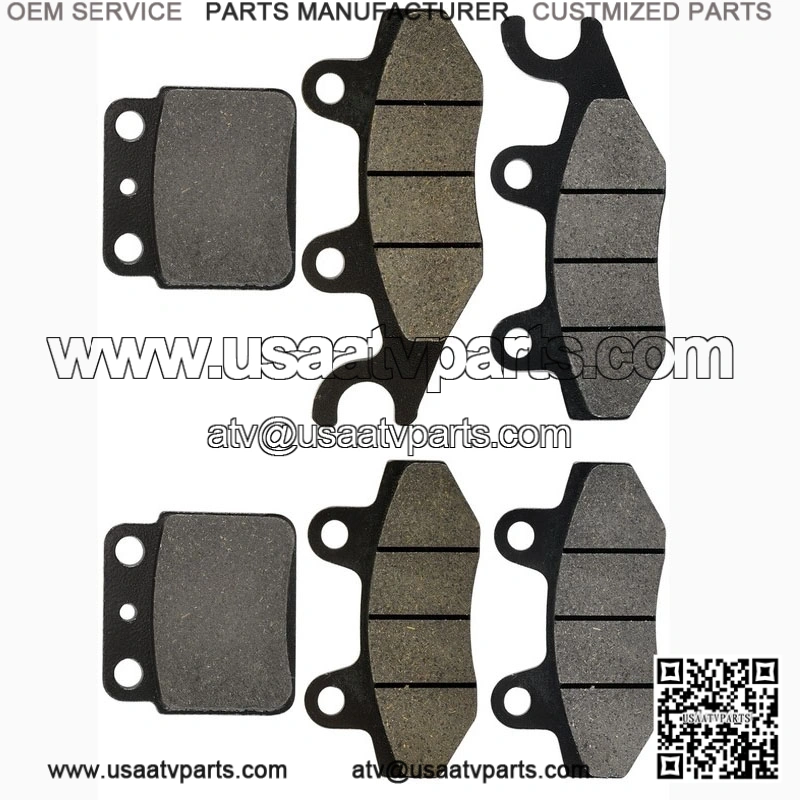 Front & Rear Brake Pads for Suzuki LTR450 LT-R450 Quadracer 450 2006-2014