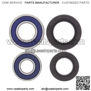 Front Wheel Bearing Kit for YFZ450B / YFZ450R, Model Years 2006?C2025 ?C Direct Replacement