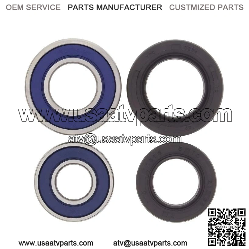 Front Wheel Bearing Kit for YFZ450B / YFZ450R, Model Years 2006?C2025 ?C Direct Replacement