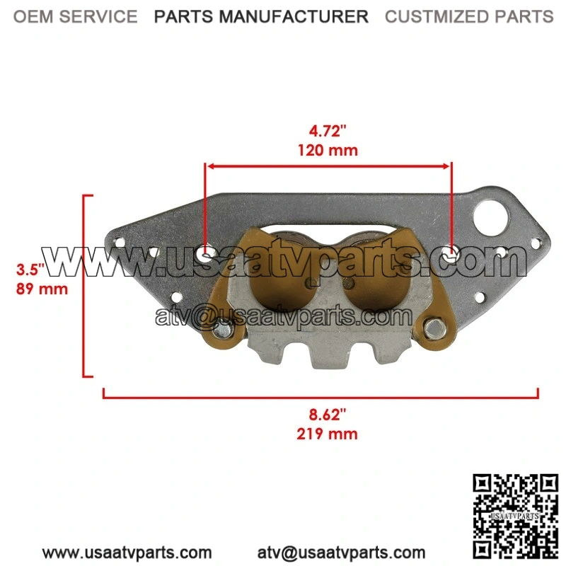For Polaris RZR XP 1000 2014-2023 Front Left Brake Caliper - Image 2