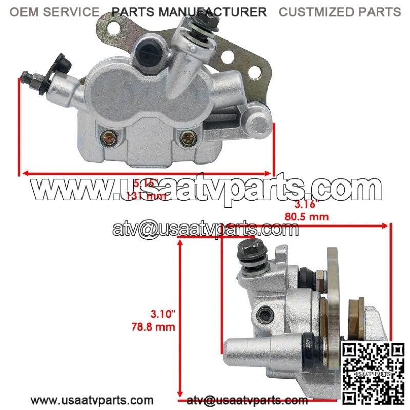 For Suzuki LT-R450 QuadRacer 450 2006-2011 Front Left And Right Brake Calipers - Image 2