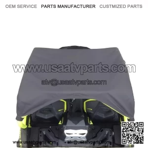 Yr 2013-15, CAN AM COMMANDER 800 1000, UTV SOFT TOP ROOF SHADE COVER, Durable Nylon