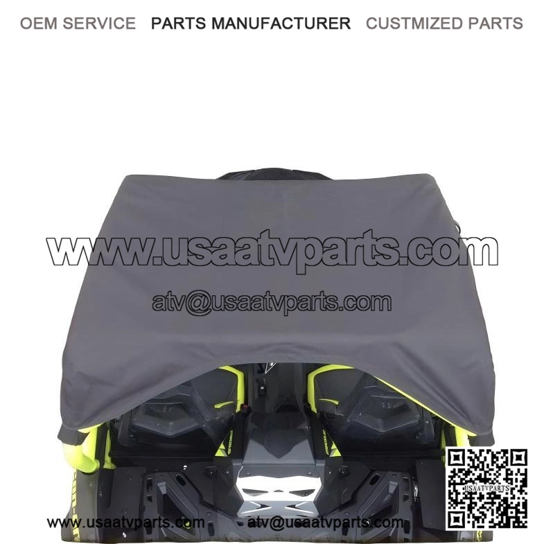 Yr 2013-15, CAN AM COMMANDER 800 1000, UTV SOFT TOP ROOF SHADE COVER, Durable Nylon