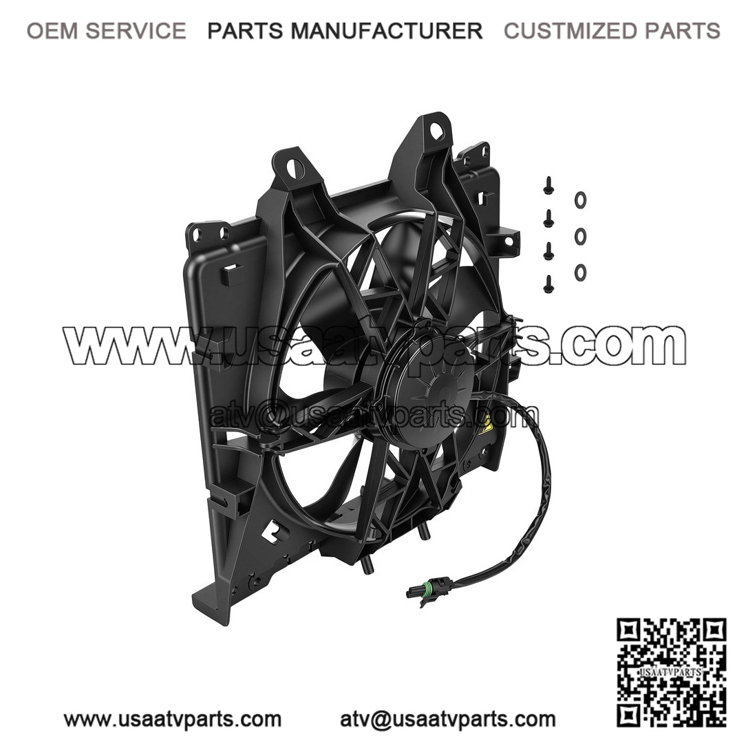 Radiator Cooling Fan Assembly 709200564 for Can-Am Renegade 1000 1000R 2012-2024