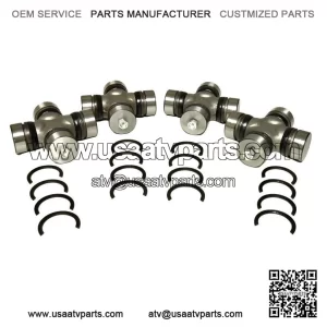 For Kubota RTV 900 2003-2008, Set of 4, Rear Axle Universal Joint Set