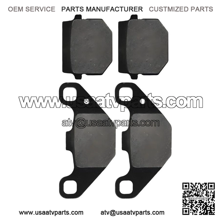 Front Rear Brake Pads for Can-Am V43022Mac000 V45150Dgf00H V45151Dgf00Hbkll