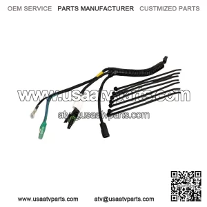 Winch Wiring Harness 715002453, Can Am ATV Outlander, connects switch to solenoid.