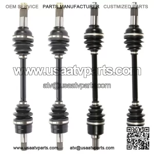 Fits Yamaha Grizzly 550 2009-2014, Front & Rear & Left & Right, 4 CV Axles