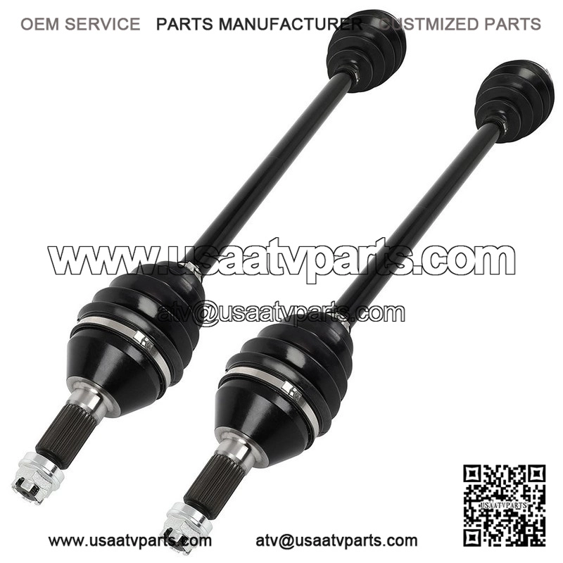 For Can-Am Maverick X3 Max RR 2020-2022 72", Left & Right, Pair New Rear CV Axles