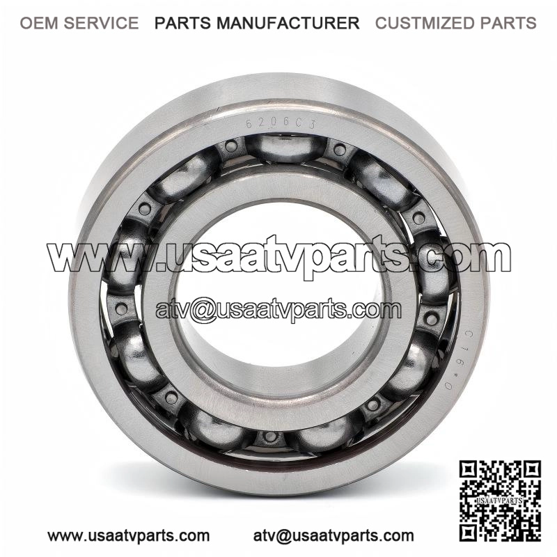Deep groove ball bearing 30x62x16mm 705500080, spare part for Can-Am