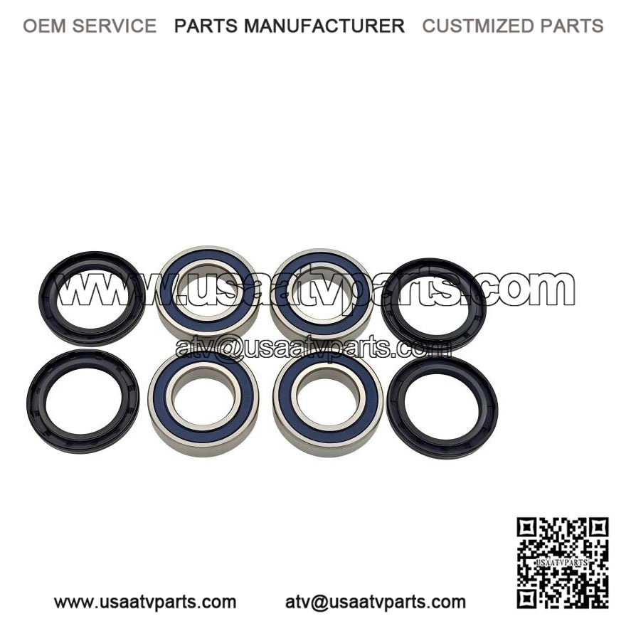 Both Rear Wheel Bearings And Seals??Yamaha Grizzly 660 YFM660??2002
