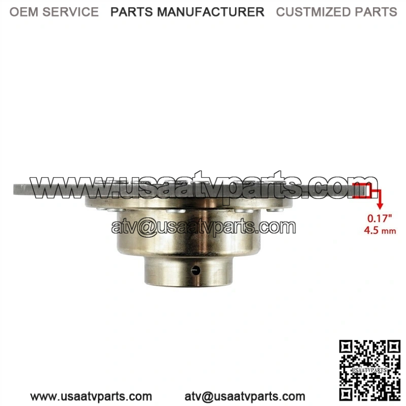 For Yamaha Viking 700 YXM700 EPS 2014-26 2x Front Rear Brake Disc Rotor With Bolts - Image 3