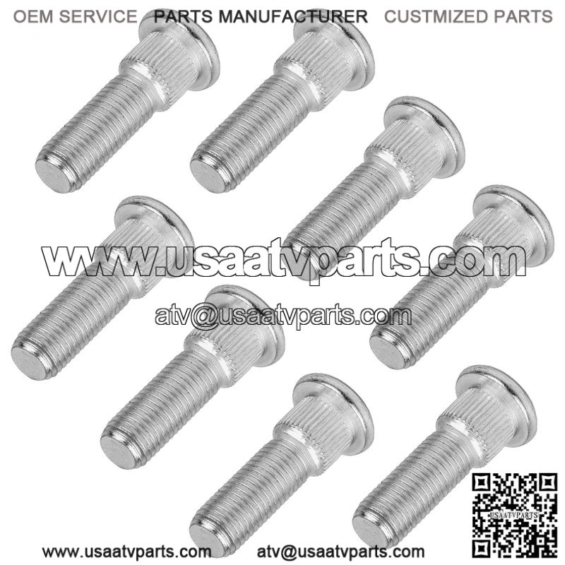 Yamaha Rhino 660 YXR660 2004 2005 2006 2007 8 Rear Wheel Stud Bolt Serration - Image 4
