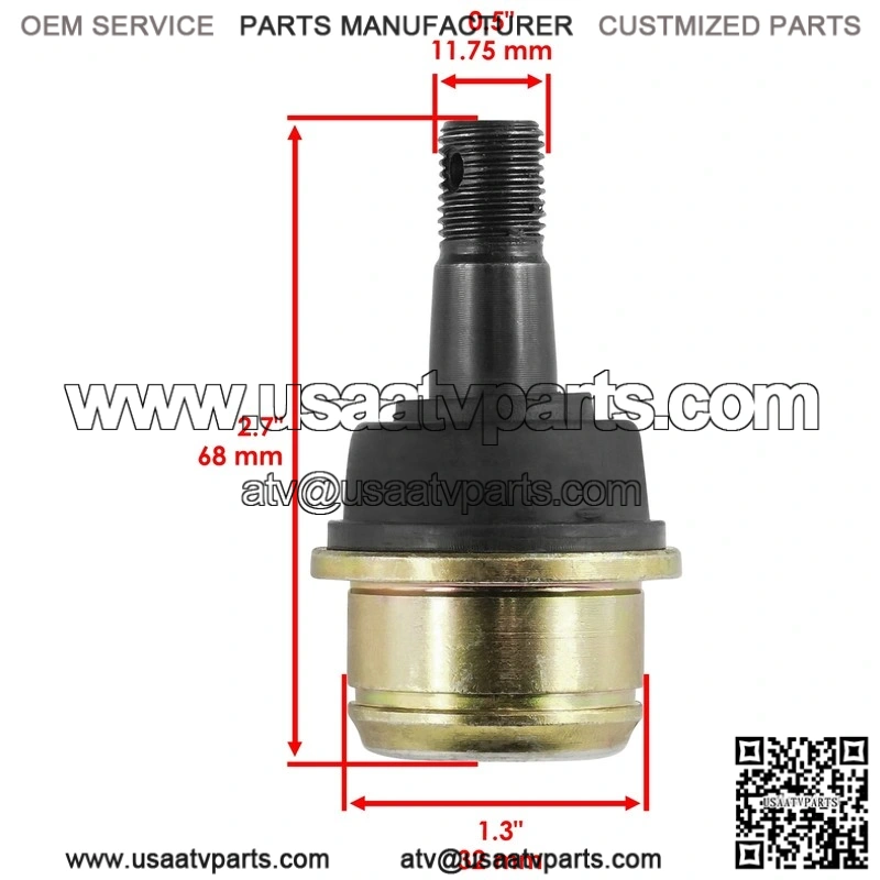 Honda TRX250X 2009 2011-2014 2016-2021 / 51355-HP5-601 Two Ball Joint Upper - Image 2